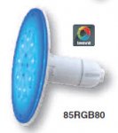 Adagio LED barevné RGB světlo 80 W, svítivost 3 750 lm, ∅ 17 cm